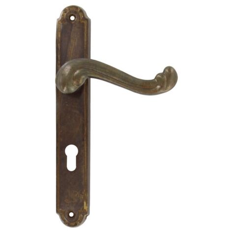 BL MANIGLIA OTTONE BRONZATO BAROCCO F.Y.