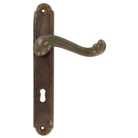 BL MANIGLIA OTTONE BRONZATO BAROCCO Q.8/70
