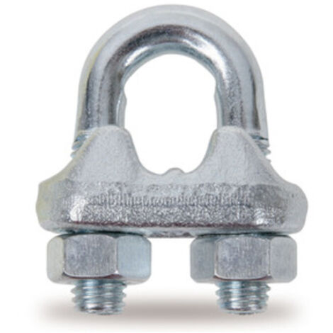 BL MORSETTO P/FUNE ACCIAIO D 16 MM ROBUR  2 PZ- 6,0 blister