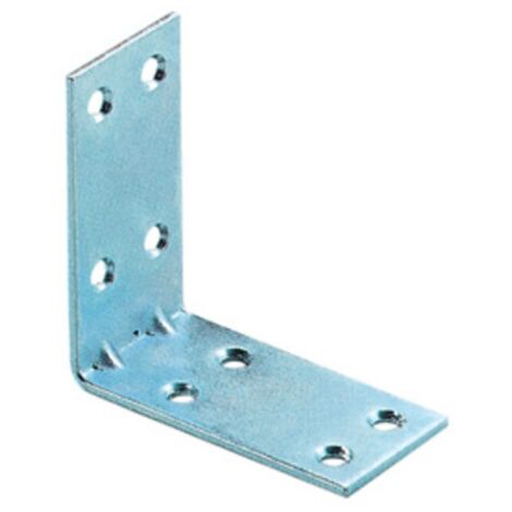 BL PIASTRINA AD ANGOLO 8 FORI 40X2X40 MM 4 PZ