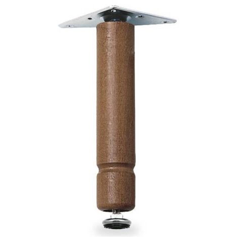 BL PIEDINO REGOLABILE LEGNO 200 MM NOCE 4 PZ