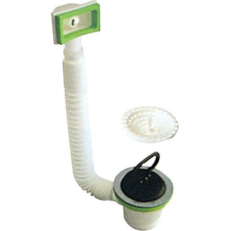 BL PILETTA PER LAVELLO INOX CON TAPPO D 70  1.1/2- 2,0 blister