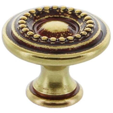 BL POMOLO ANTICH. ART.24404 MM.25 OTTONE PATINE 6 BL
