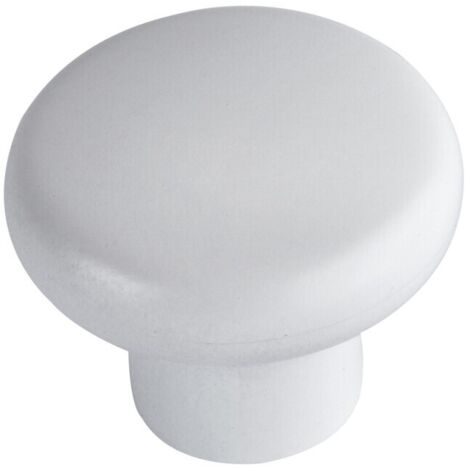 BL POMOLO IN RESINA 24 PP D 24 MM BIANCO 2 PZ