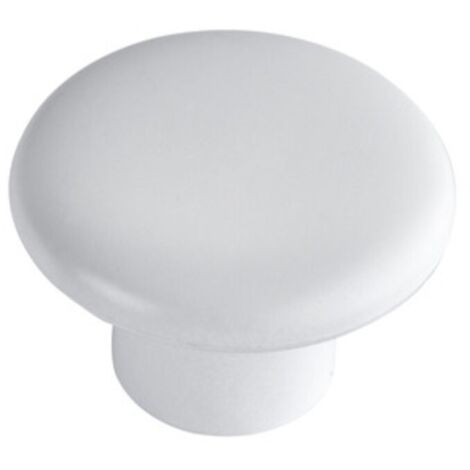 BL POMOLO IN RESINA 24 PP D 32 MM BIANCO 2 PZ