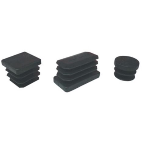 BL PUNTALE ALETTATO 40X40 MM NERO 6 PZ