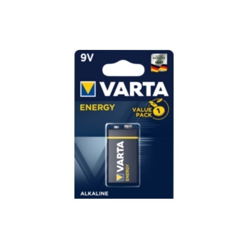 

Blister 1 pila alcalina Varta 9V