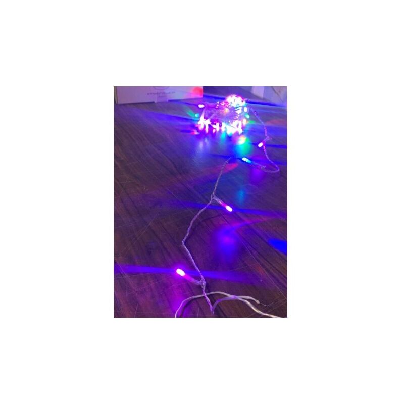 BLACHERE ILLUMINATION Blach&egrave;re Illumination - Guirlande led 7W anim&eacute;e couleur rgb longueur 12m 60 leds avec alim 230/24V flicker led blachere RA301