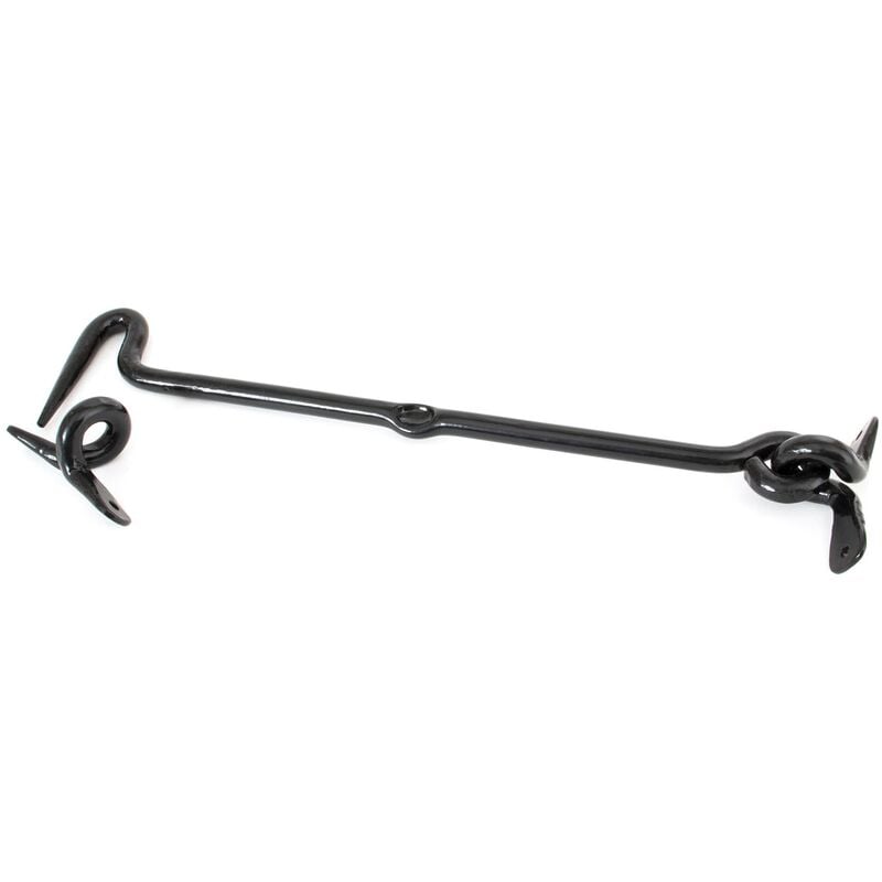 From The Anvil - Black 12' Forged Cabin Hook