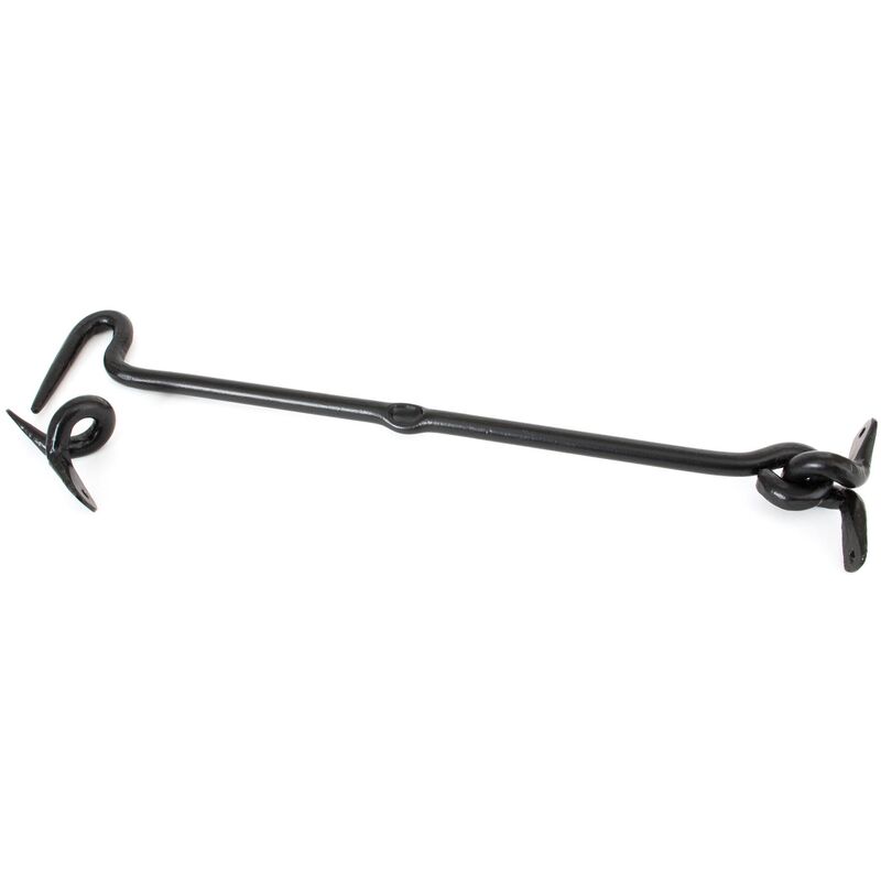 From The Anvil - Black 14' Forged Cabin Hook