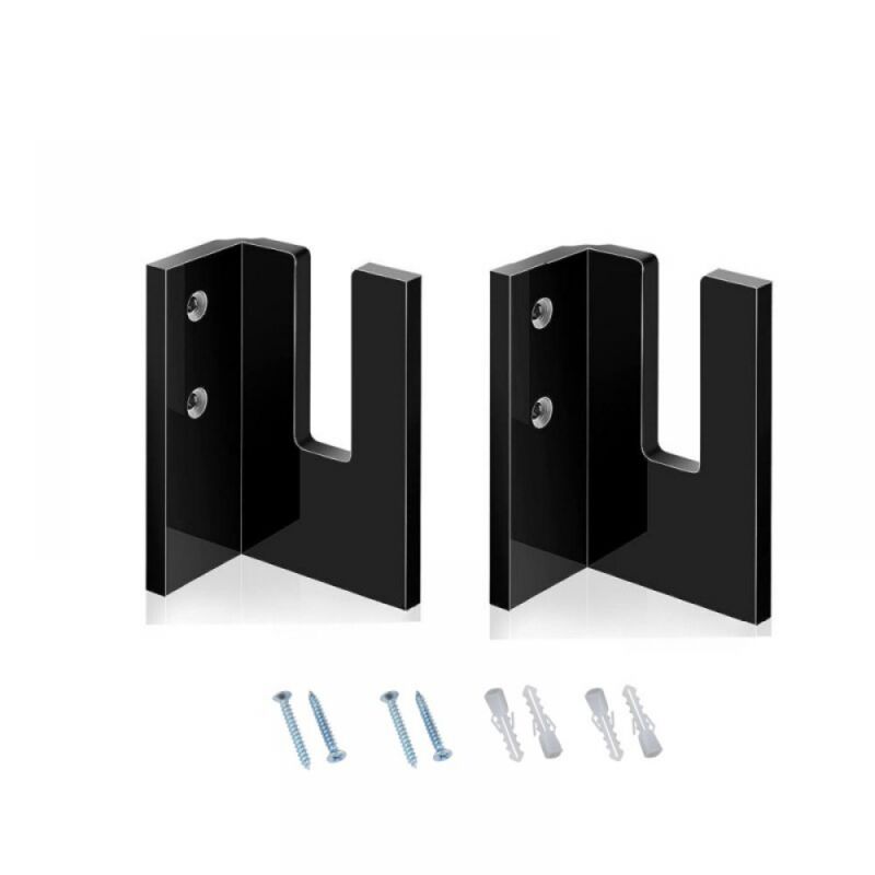 Cyslmuk - Black) 2 Acrylic Ski Display Rack - a Must-Have for Sports Enthusiasts, Indoor Ski Storage for Bedroom, Home, Shop, Bathroom