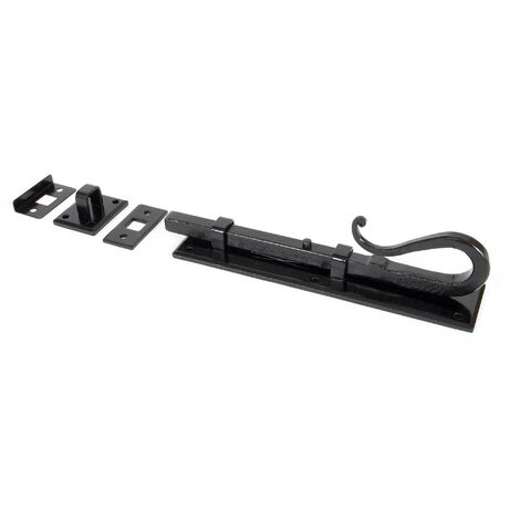 Black 8" Shepherd's Crook Universal Bolt