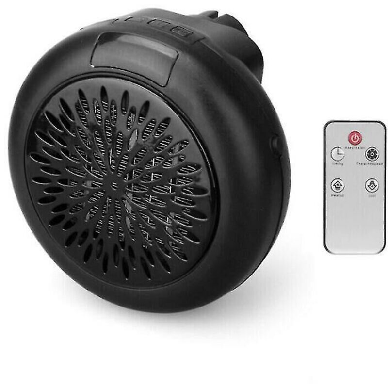 Image of Black) 900W Portable Mini Space Fan&hellip;