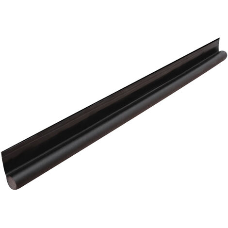 Black 96cm Single Sided Door Bottom with Self Adhesive Seal Weather Stripping Door Seal Strip Draft Stopper Weather Stripping Door Seal Strip