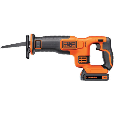 Black &amp Decker BDCR18-QW sega alternativa Nero, Arancione