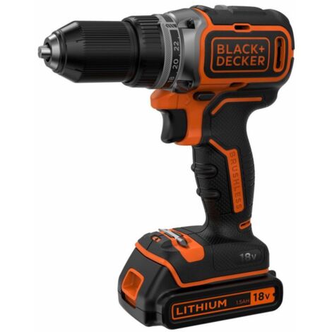 Black &amp Decker BL186KB-QW Bohrmaschine 1650 RPM