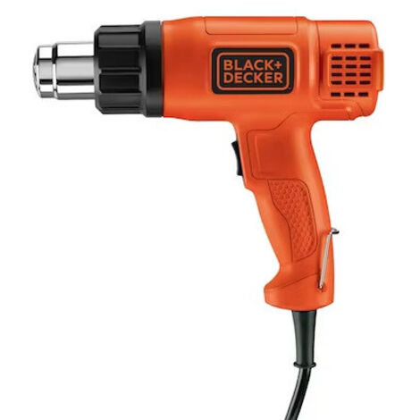 Black &amp Decker KX1650 gun de heat 740 l/min 600 °C 1750 W Rouge