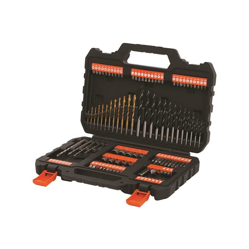 Black + decker A7200-XJ A7200 Mixed Drilling and Screwdriving Set 109 Piece B/DA7200