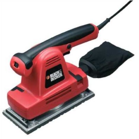 Black and Decker - Ponceuse vibrante 310 W 115 x 230 mm 10 accessoires avec coffret - KA274EKA-QS