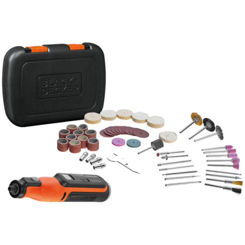 BLACK + DECKER BCRT8IK Rotary Tool 7.2V