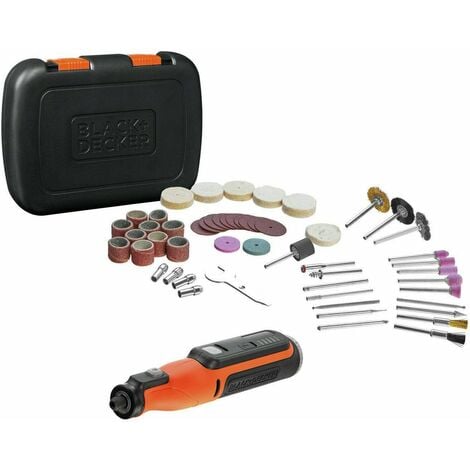 BLACK & DECKER Black and Decker Rotary Multi Tool Hobby Precision Drill Grinder 7.2 Dremel Type