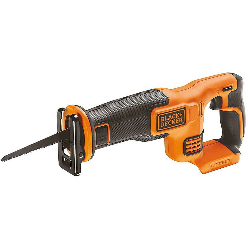 

Black&decker - Black and Decker - Sierra de sable sin cable 18 V y 22 mm de recorrido hoja de 15 cm sin batería ni cargador - BDCR18N-XJ