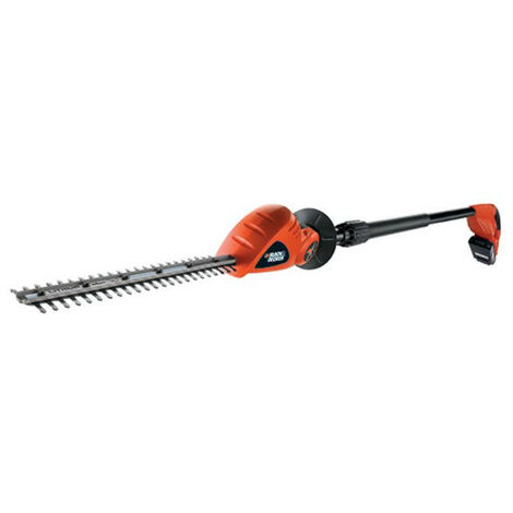 Black and Decker - Taille-haie à batterie sur perche 18V 2Ah Li-Ion 43cm - GTC1843L20