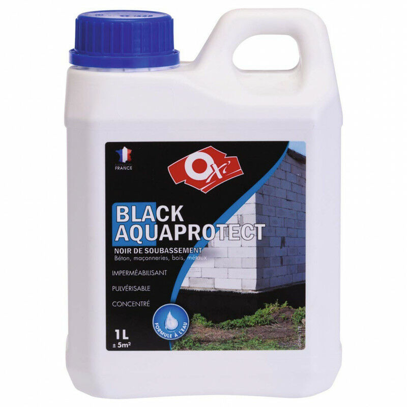 OXI - Traitement noir de soubassement Black Aquaprotect 1L