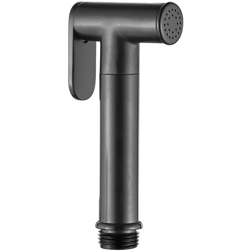 Black Bidet Tap Head Spray Handle In-Wall Bathroom Shower Mixer Replacement