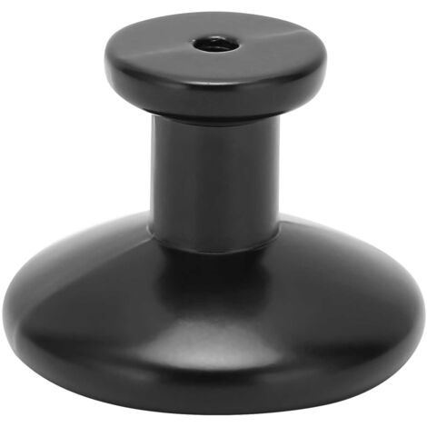 Black Cabinet Handle Zinc Alloy Pull Handle Knob for Wardrobe Door Bathroom Bedroom