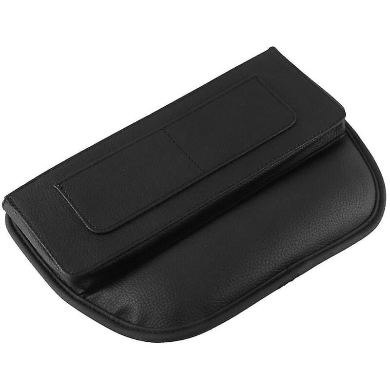 Boîte de rangement pour fentes de voiture noire Organisateur de rangement pour fentes Boîte de rangement centrale Fournitures automobiles