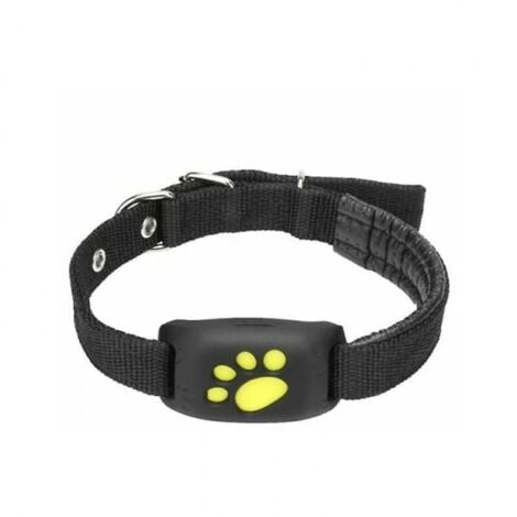 CYSLMUK black Chiens Chats Gps Suivi Pet Gps Tracker Collier Anti-perdu Dispositif De Suivi en temps réel Localisateur De Colliers pour Animaux de Compagnie Avec Micro