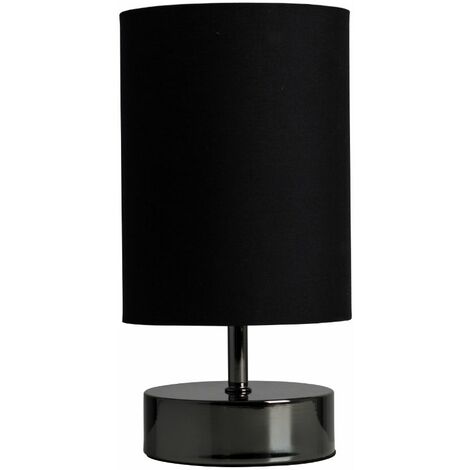 Modern arc lamp brass with marble base and black shade 32.5 cm - XXL