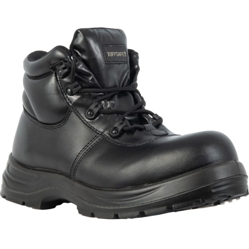 Black Chukka Safety Boots - Size 8 - Tuffsafe