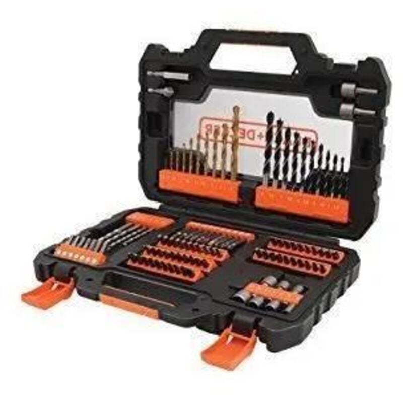 Ensemble de 104 embouts et inserts Black and Decker