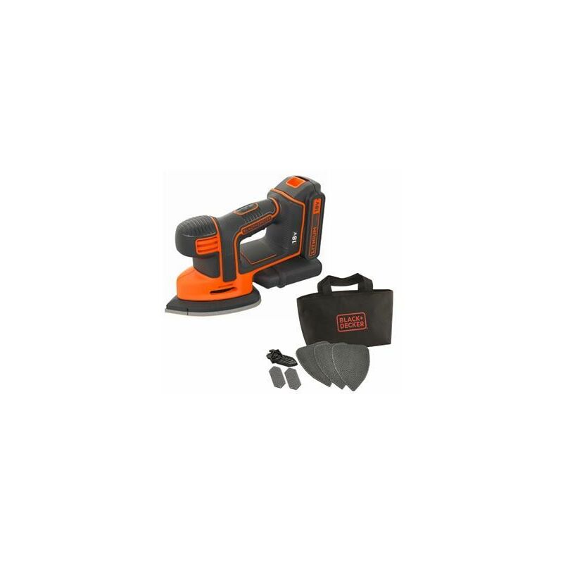 Black Decker 18v Akku Dreieckschleifer Mouse 400ma Ladegerat 1x 1 5 Ah Akku Karton Moebel Suchmaschine Ladendirekt De