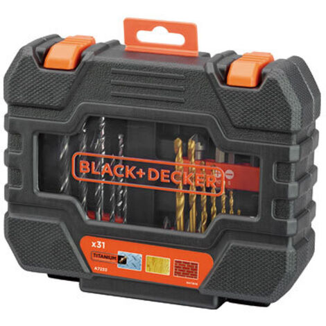 Black & Decker 31-tlg. Bit- und Bohrer-Set - A7233-XJ