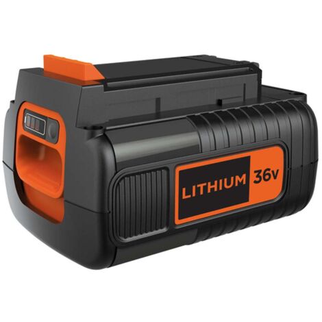 Black & Decker – Akku 36V Li-Ion 2,5 Ah – BL2536 – Hohe Kapazität für Elektrowerkzeuge – Ideal für Hartholz und Stahlbeton