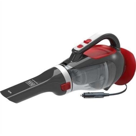 Black & Decker ADV1200 aspiradora de mano Sin bolsa Gris, Rojo