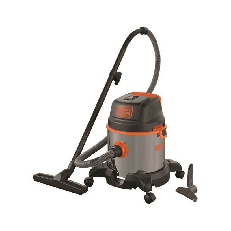 BLACK & DECKER Aspirateur eau et poussiere 1400 W cuve en Stanley aspirateur eau et Poussiere 1200 W cuve 20 L