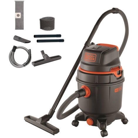 BLACK & DECKER BLACK+DECKER Aspiratore Solidi e Liquidi BXVC30PDE (1600 W, 30 l)