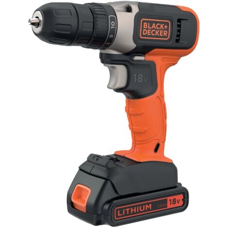 BLACK & DECKER BCD001C1 18v Drill driver 10mm keyless chuck