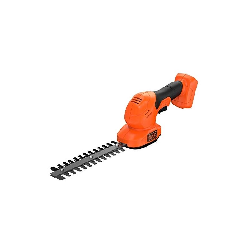 Black+decker Cesoia Sfoltami 18 V, Unité Sans Batterie Et Chargeur, Orange, Noir Bcss18b-Xj