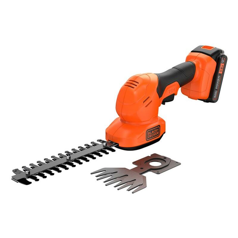 Black + decker BCSS18D1-GB BCSS18D1 Shear Shrubber Cutter Trimmer 18V 1 x 2.0Ah