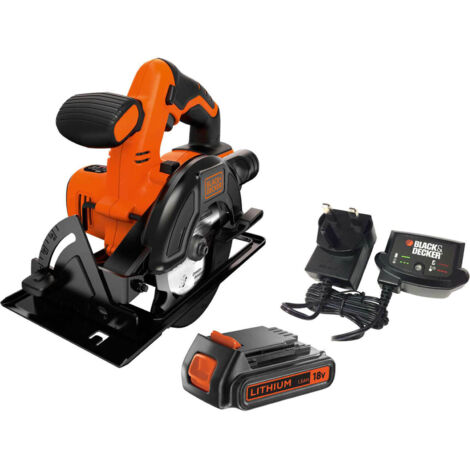 BLACK & DECKER BDCCS18C1 18v Circular saw 140mm blade