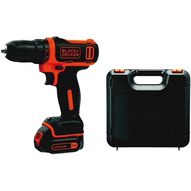 Black&decker - Trapano avitatore 10,8v lith validetta bdcdd12k-qw
