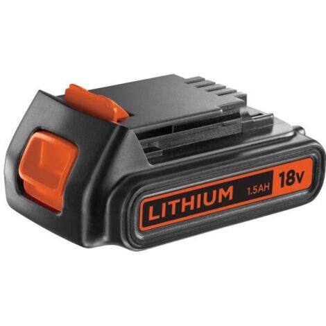 Black+Decker BL1518 Slide Battery Pack 18V 1.5AH Li-ion