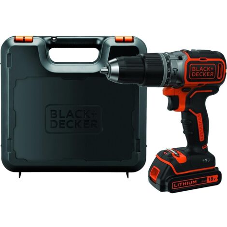 Black & Decker BL188K trapano a percussione nero brushless