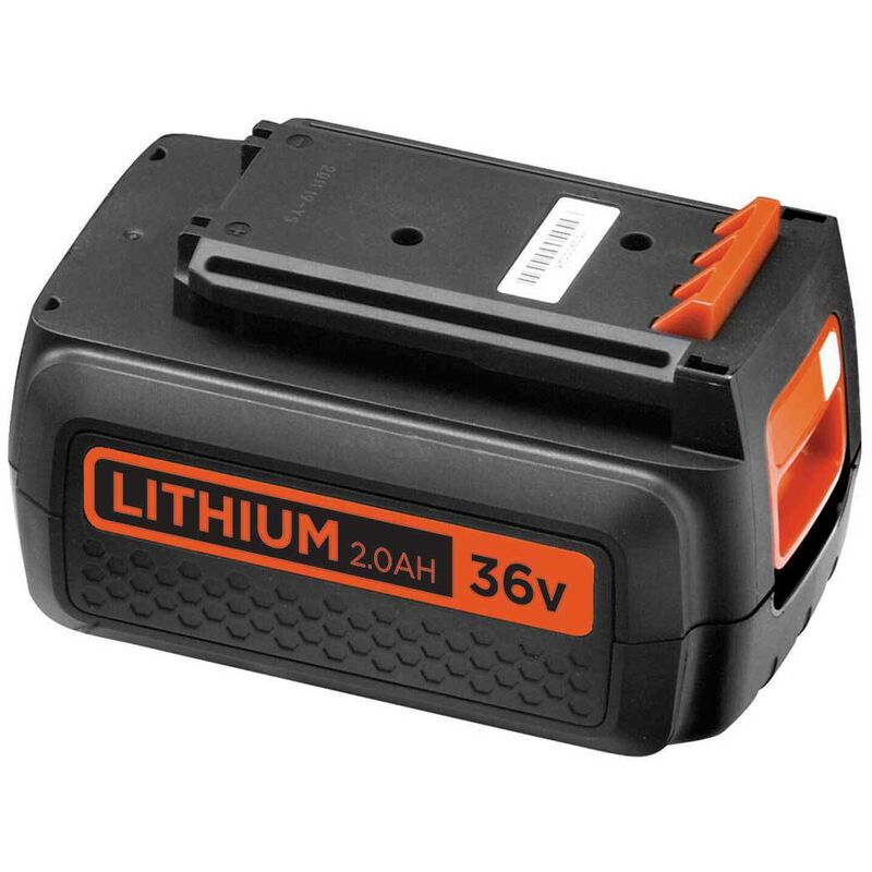 Batterie Lithium 18V 2 Ah, compatible avec tous les outils 18V black+decker, sans effet mémoire, faible auto-décharge (BL2018-XJ) - Black&decker