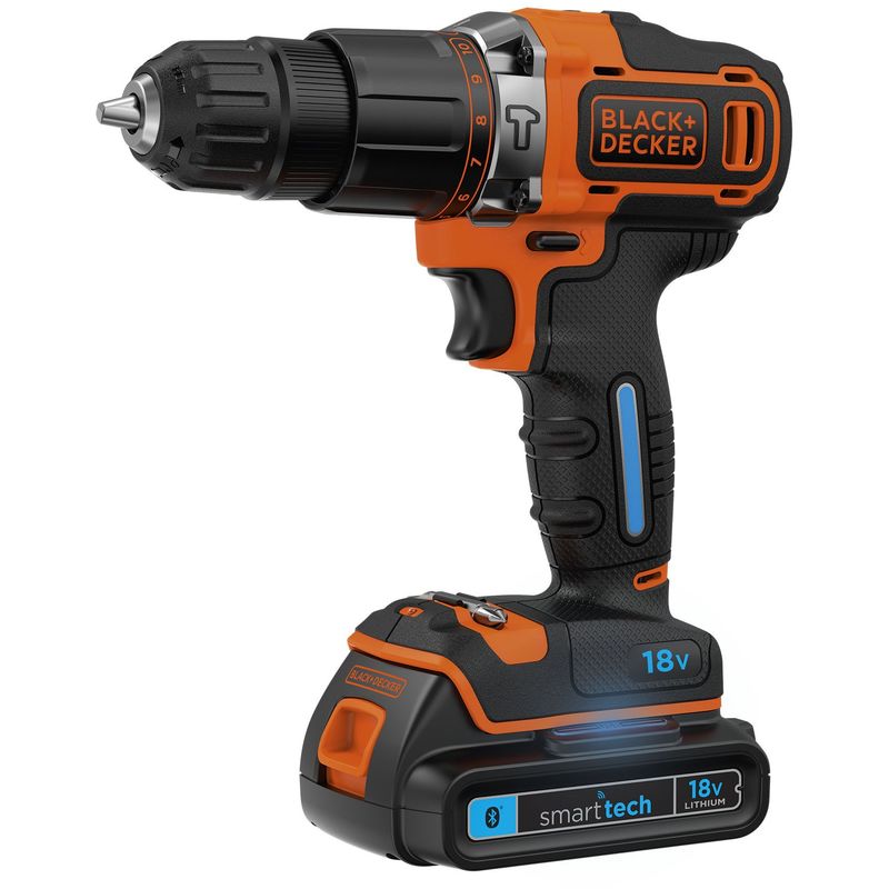 BLACK+DECKER BDCHD18KST-QW Trapano Avvitatore a